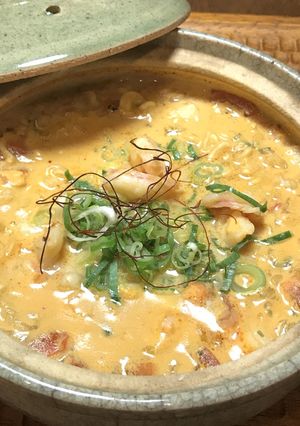 辛ラーメンで◎目指せ！健康美人海鮮チゲ風-レシピのメイン写真