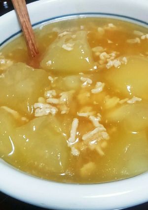 おばあちゃんの味、冬瓜のそぼろ煮-レシピのメイン写真