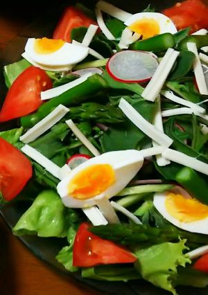 ヘルシーなミックス野菜サラダ-レシピのメイン写真