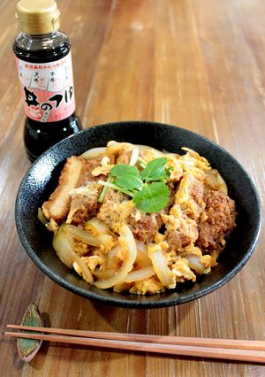 カツとじ丼-レシピのメイン写真