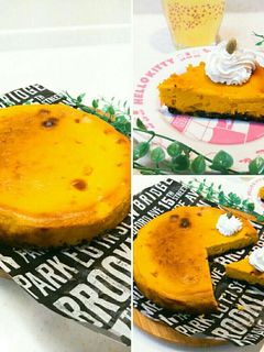 混ぜるだけ☆かぼちゃのチーズケーキ-レシピのメイン写真