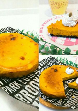 混ぜるだけ☆かぼちゃのチーズケーキ-レシピのメイン写真