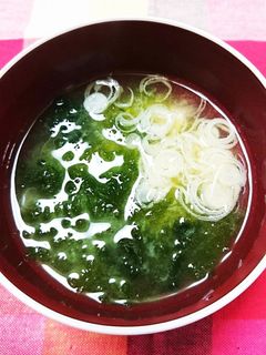 あおさの味噌汁-レシピのメイン写真