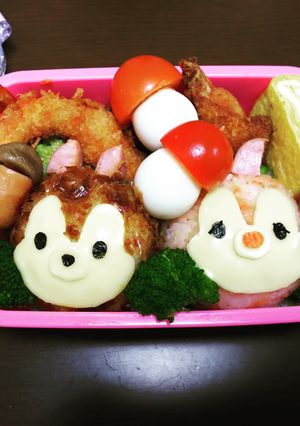 キャラ弁☆チップとデール-レシピのメイン写真
