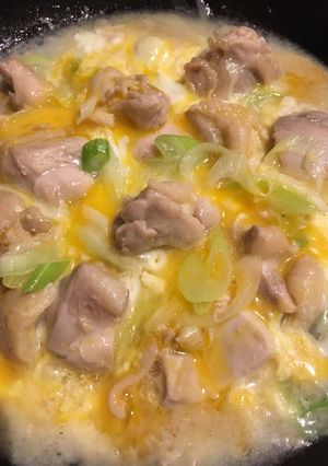 ねぎ塩親子丼-レシピのメイン写真