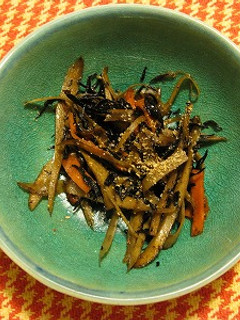 ひじきとごぼうのきんぴら 奥薗壽子風味-レシピのメイン写真