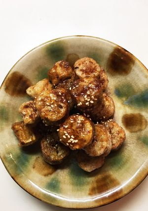 太ごぼうの唐揚げ 甘辛味-レシピのメイン写真