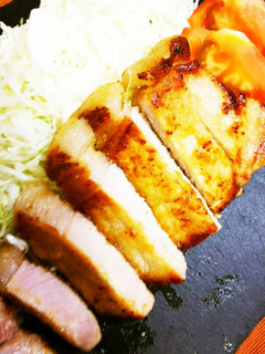 簡単!豚カツ肉の味噌漬けDEトンテキ♪-レシピのメイン写真