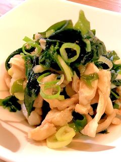 安くて簡単!鶏皮ポン酢-レシピのメイン写真