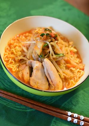 キムチ辛辛ラーメン-レシピのメイン写真