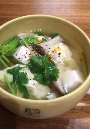 パクチーのエスニックスープ-レシピのメイン写真