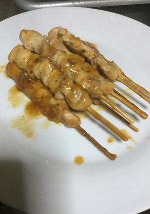 丸美屋麻婆豆腐の素焼き鳥-レシピのメイン写真