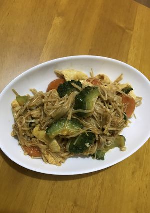 凍り豆腐とゴーヤ炒め-レシピのメイン写真