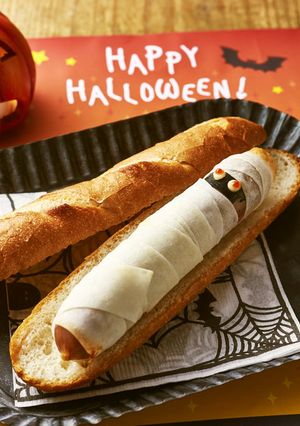 ミイラのホットドック-レシピのメイン写真