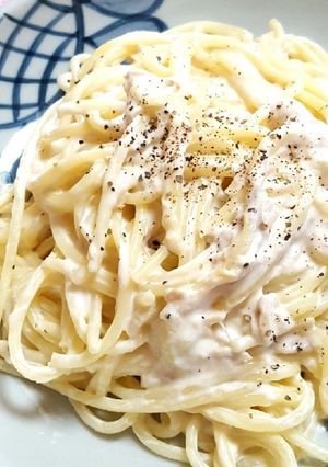 クリームチーズとツナのパスタ-レシピのメイン写真