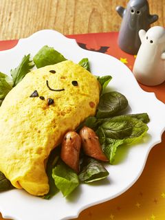 おばけのオムライス-レシピのメイン写真