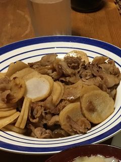 長芋と豚肉の炒め物-レシピのメイン写真