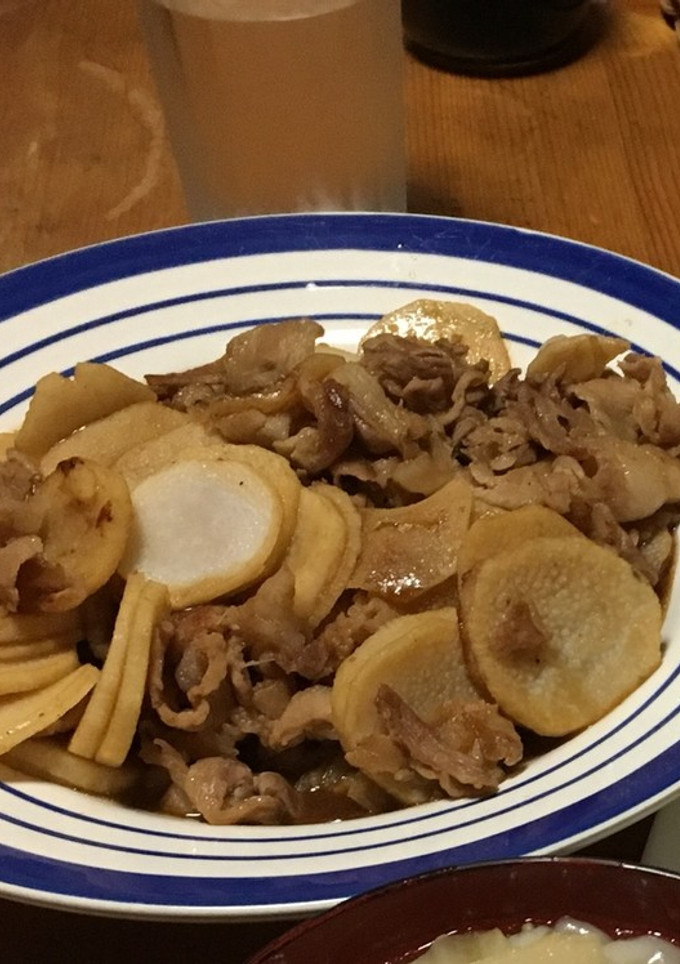 長芋と豚肉の炒め物-レシピのメイン写真