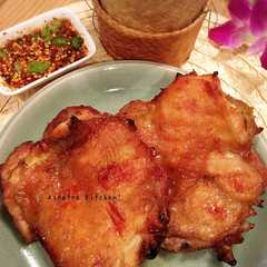 รูปของ 簡単！タイ料理☆ガイヤーン☆鶏肉の香草焼