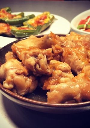 鶏手羽元のオレンジマーマレード煮-レシピのメイン写真