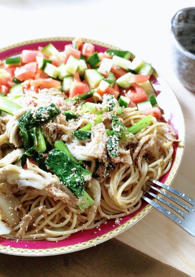 超簡単♡きのこと明太子の和風パスタ-レシピのメイン写真
