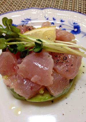マグロとアボガドのサラダ仕立て-レシピのメイン写真