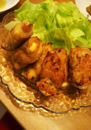 豚ロースくるくる焼き(豆腐＆シソ)-レシピのメイン写真