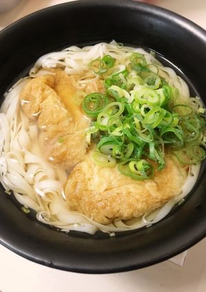 0麺で糖質制限。きつねうどん-レシピのメイン写真