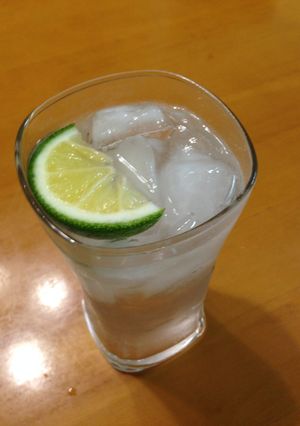 甘くないかぼす搾りチューハイ-レシピのメイン写真