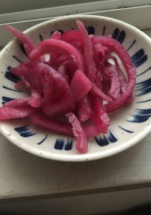 メープルシロップで玉ねぎの甘酢漬け-レシピのメイン写真