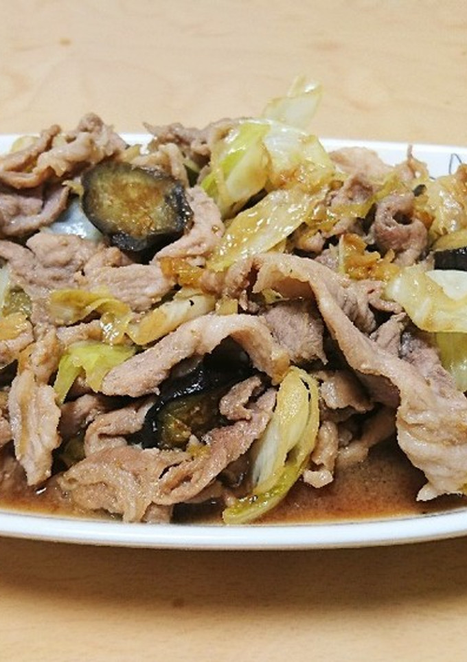 すた丼のタレで肉野菜炒め♪-レシピのメイン写真