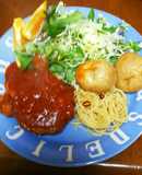野菜も食べられるポーク＆チキンチャップ