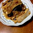 なすと厚揚げの生姜焼き★