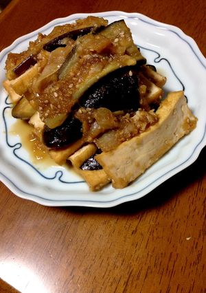 なすと厚揚げの生姜焼き★-レシピのメイン写真