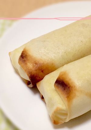 春巻きの皮で*ポテトアップルパイ-レシピのメイン写真