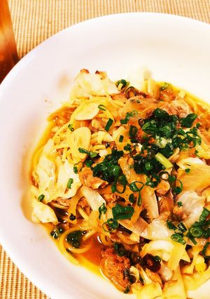 中性脂肪撃退！ダイエット鯖パスタ-レシピのメイン写真