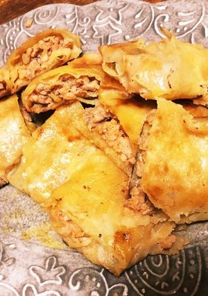 簡単･キムチと挽肉の春巻き-レシピのメイン写真