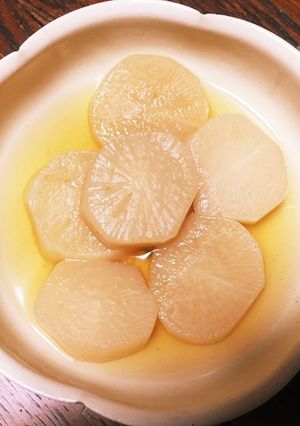 茅乃舎さんのだしで1日中煮たふろふき大根-レシピのメイン写真
