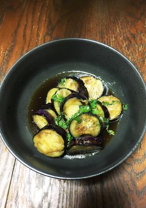 簡単･フライパンでナスの煮びたし胡麻油-レシピのメイン写真