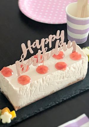 苺ジャムで♡ストロベリーチーズケーキ-レシピのメイン写真