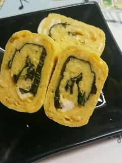 青じそとシラスの玉子焼き-レシピのメイン写真