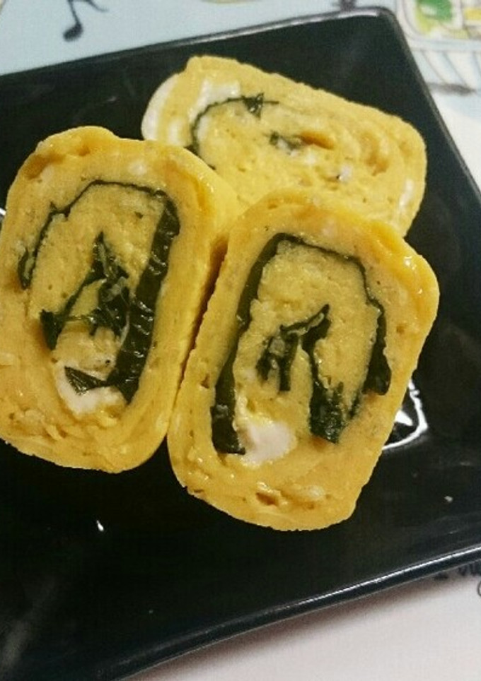青じそとシラスの玉子焼き-レシピのメイン写真