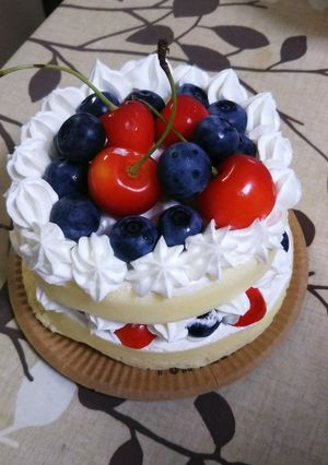 ★一歳★赤ちゃん★バースデーケーキ★-レシピのメイン写真