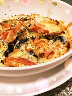♡ジュワ旨♡ナスとトマトのチーズ焼き♪-レシピのメイン写真