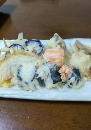 余ったお寿司で天ぷら寿司♥-レシピのメイン写真
