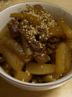 大根と牛肉の中華風?炒め物(*^_^*)-レシピのメイン写真