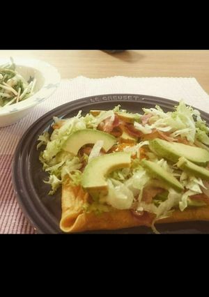 大豆粉でガレット-レシピのメイン写真