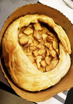 らぽっぽ風スイートポテトアップルパイ-レシピのメイン写真
