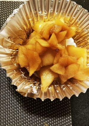 黒糖りんご煮-レシピのメイン写真