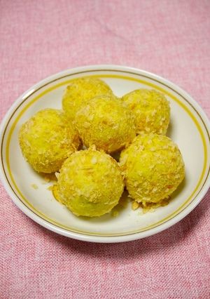 簡単！揚げない☆まるまる栗inコロッケ-レシピのメイン写真
